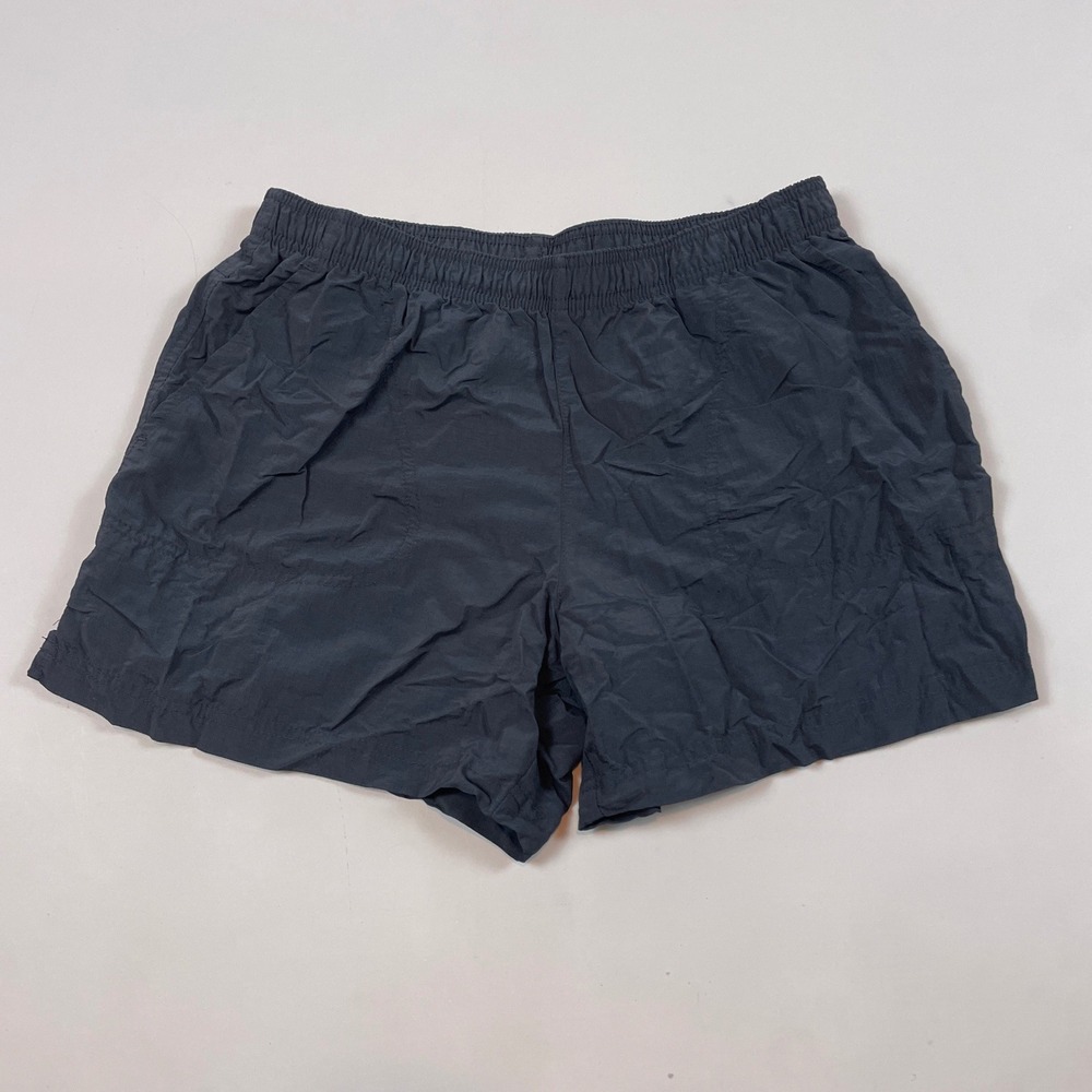 Columbia Sportswear Womens Black Athletic Hiking Shorts Elastic Waist Medium